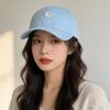 Heart-Print Women's Baseball Cap Versatile Soft-Top Design with Wide Brim To Flatter Your Face—Perfect for Couples and Sun Protection