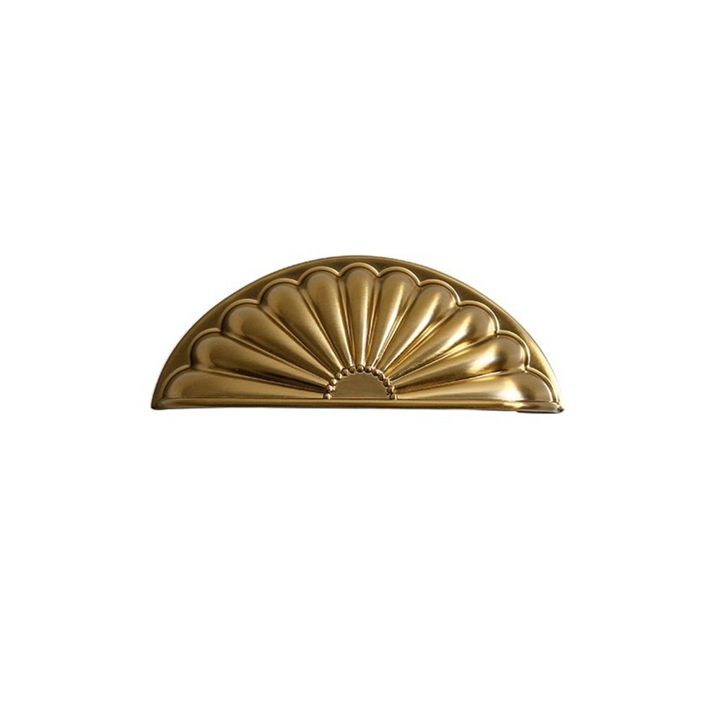 Zinc Alloy Shell Cabinet Handle Multifunctional Furniture Furniture Knobs Hardware Shell Style Drawer Pull Handles Cabinet
