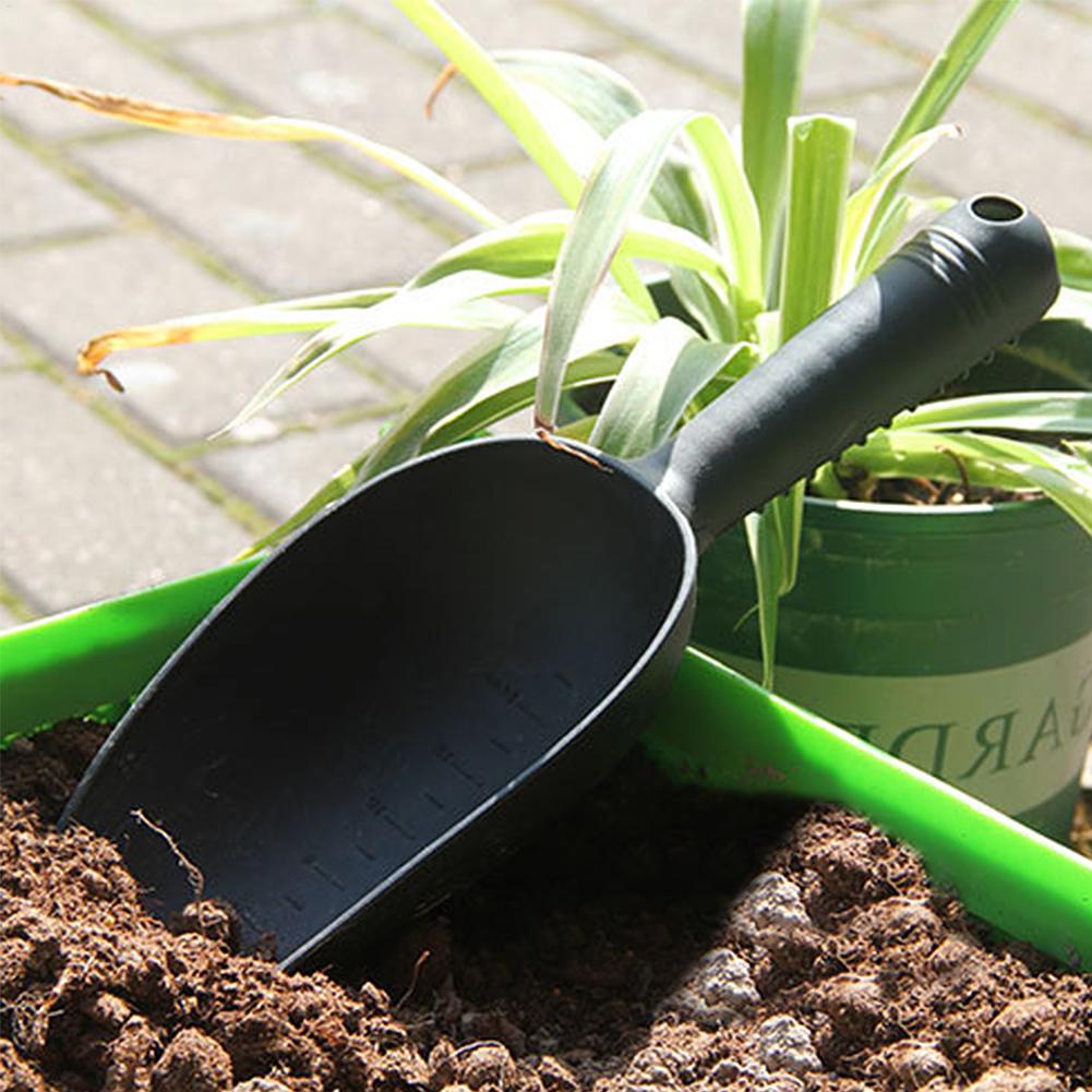 Garden Spade Shovel Garden Shovel PP Soil Shovel Flat Shovel Potted Flower Garden Tool Handheld Mini Shovel for Planting Digging