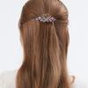 Half-Tie Hairpin, Ponytail Clip, Hair Accessories, Top Clip, Spring Clip, Rhinestone Crystal Glass, Swan Hairpin Temperament, Adult Headgear.