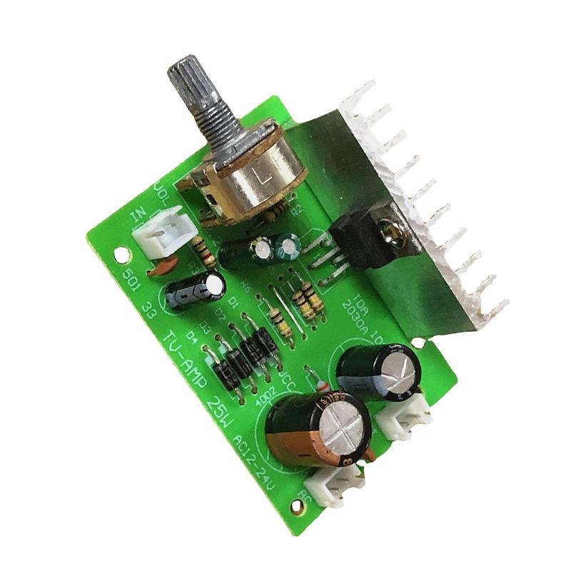 TDA2030 Mono Audio Power Amplifier Board DIY Module 20W /DC 12V Board Power Amplifier Board Assembled Kit