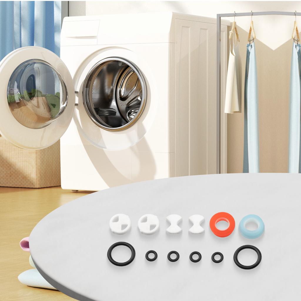 Reliable Faucet Washers and Valve Discs Kit 12 Pieces for Faucet Repair