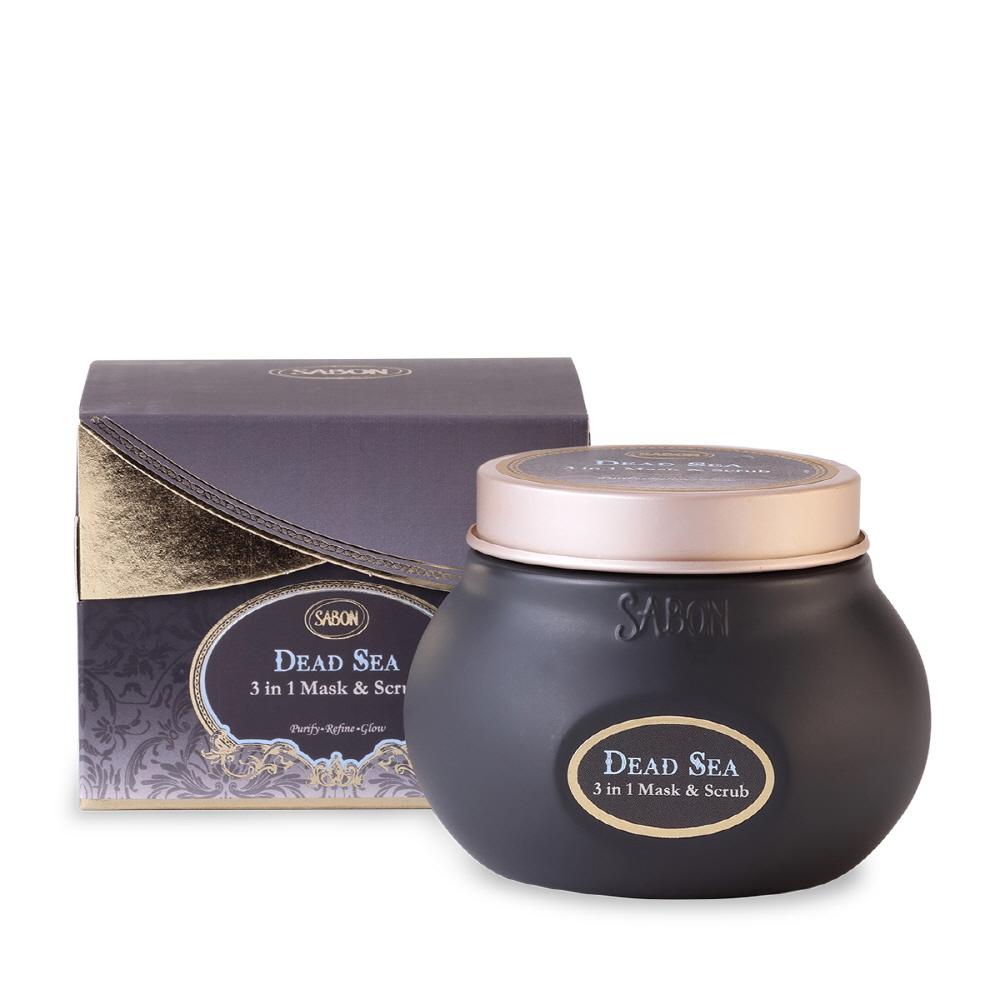 

[Sabon] Маска-скраб 3-в-1 с Мертвого моря 200 мл