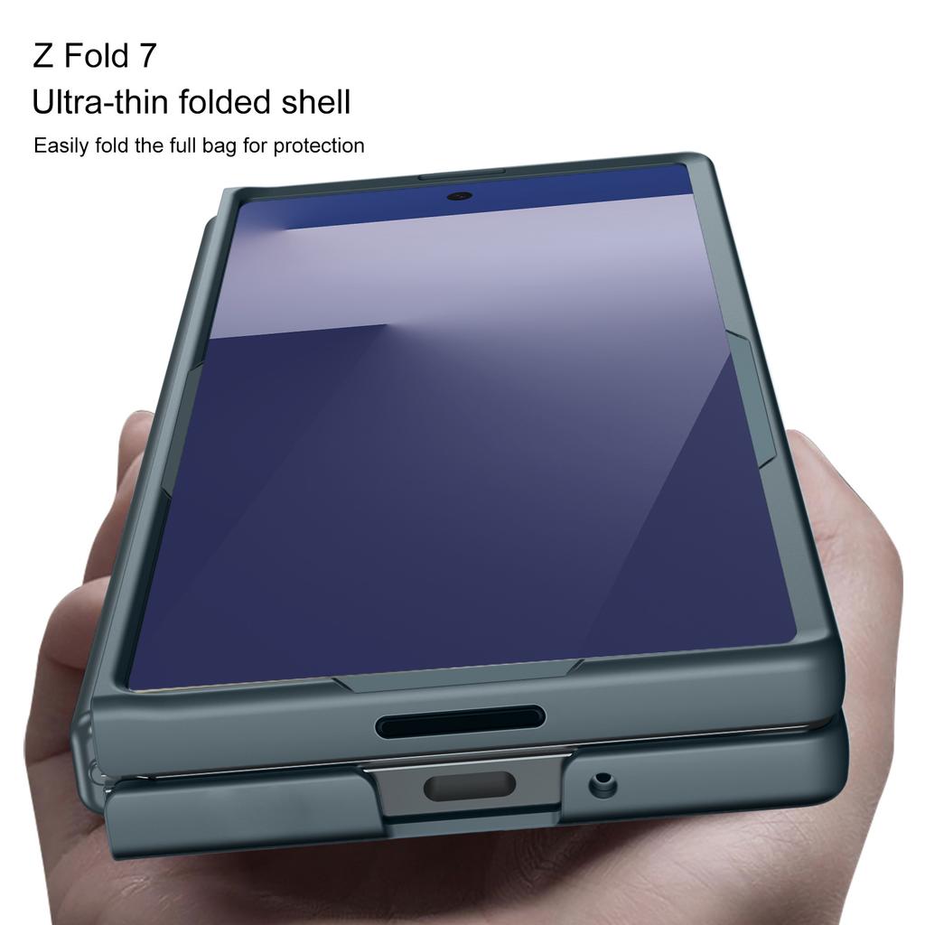 Samsung ZFold7 Handyhülle Ultra Dünn PC Klappbildschirm Fold7 Integriert Feine Lochung Vollabdeckung Einfach Sturzsicher