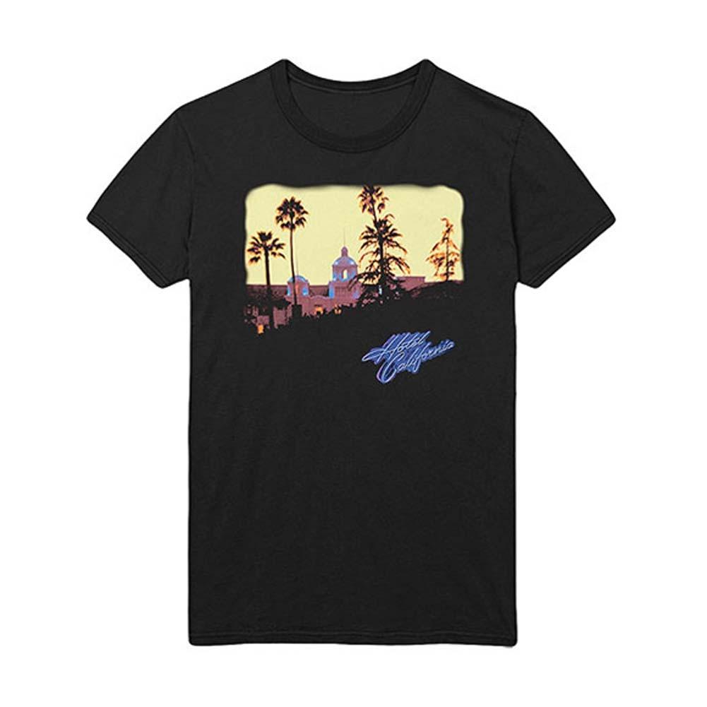 Men s Eagles Hotel California Slim Fit T-shirt Large Black 2XL