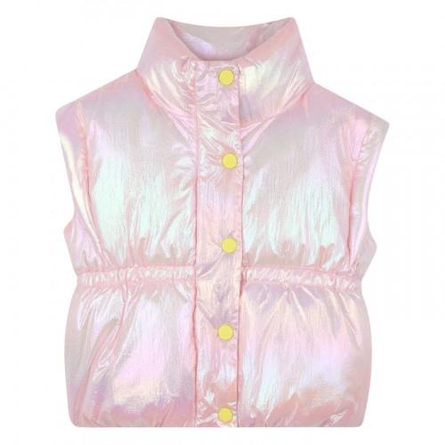 Billieblush Girls Iridescent Puffer Gilet