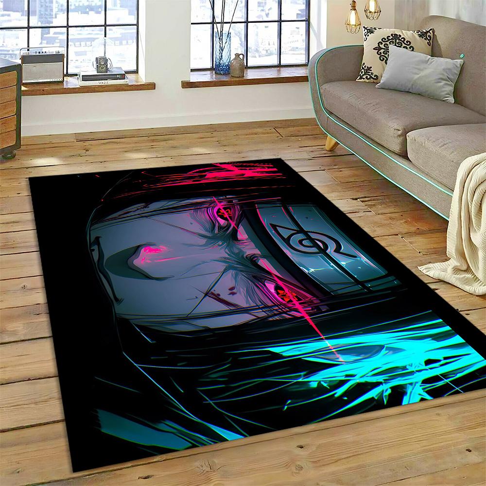 

3D Аниме И-Итачи Япония Мультяшный Ковер Коврик для Гостиной Спальни Дома Декорация Дивана, Детский Игровой Нескользящий Напольный Коврик 40x60cm( 15x23in )