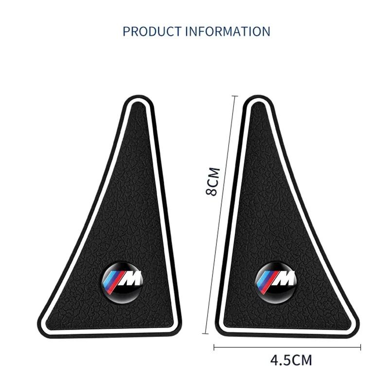 2pcs Car Door Corner Anti-collision Durable Protective Stickers For BMW M M3 M5 M6 X3 E46 E90 F30 G20 E36 E34 X6 G20 Accessory