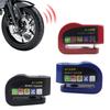 Cadeado de proteção de segurança para motocicleta, cadeado com disco de liga de alumínio, lembrete antifurto, saco de bloqueio de corda, acessório para motocicleta