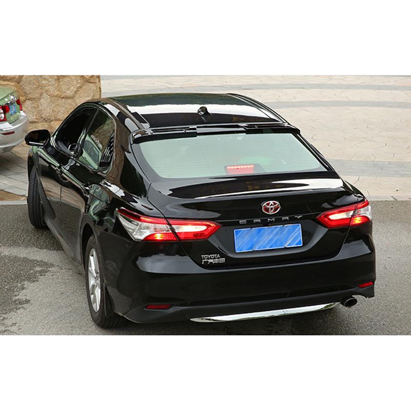 Drill-Free Rear Spoiler for 2018 8th Gen Camry - Exterior Body Mod Parts Gloss Black
