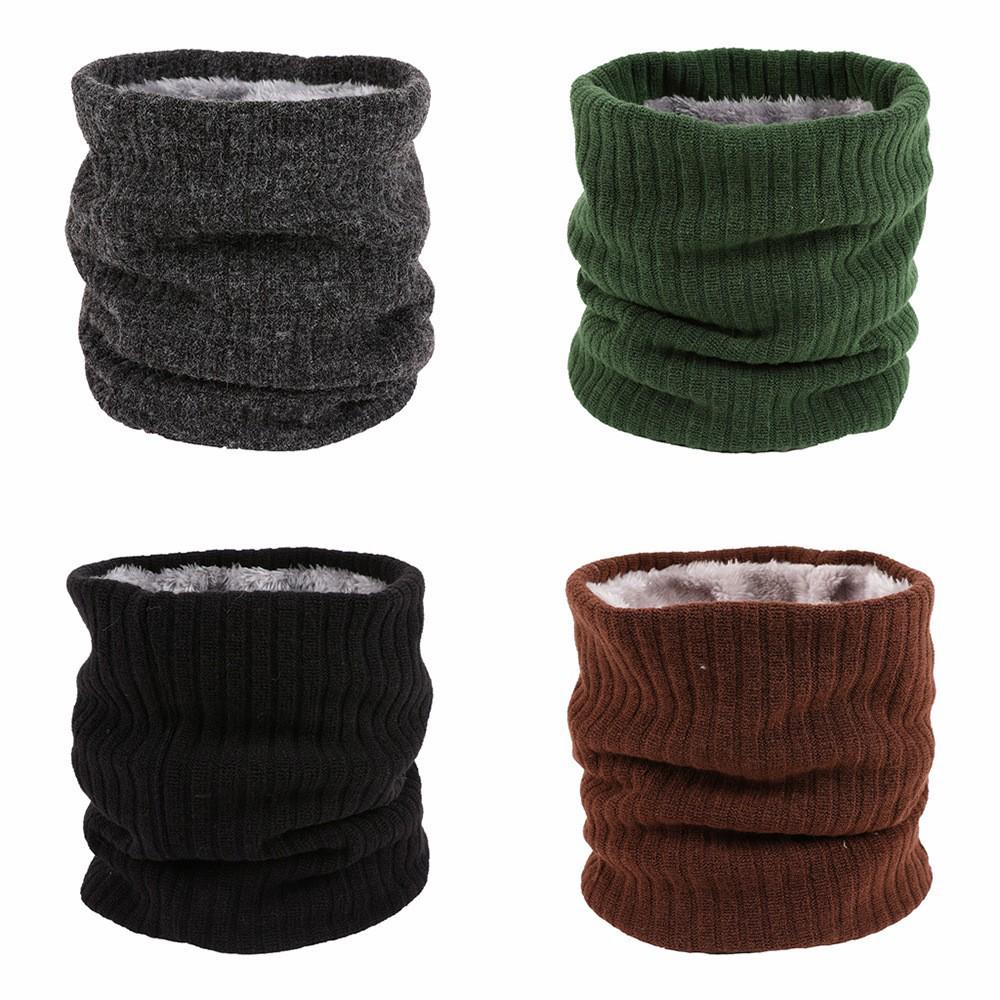 Unisex Fleece-Lined Neck Warmer Snood - Windproof, Versatile, Ideal for Autumn/Winter Cycling and Outdoors