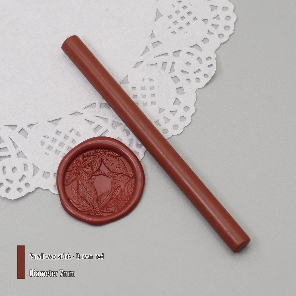 Bețișoare de Ceară de Sigiliu Mat Perlat, 125 Culori, 10x0.7cm, Compatibile cu Pistoale de Ceară, Culori Mixabile