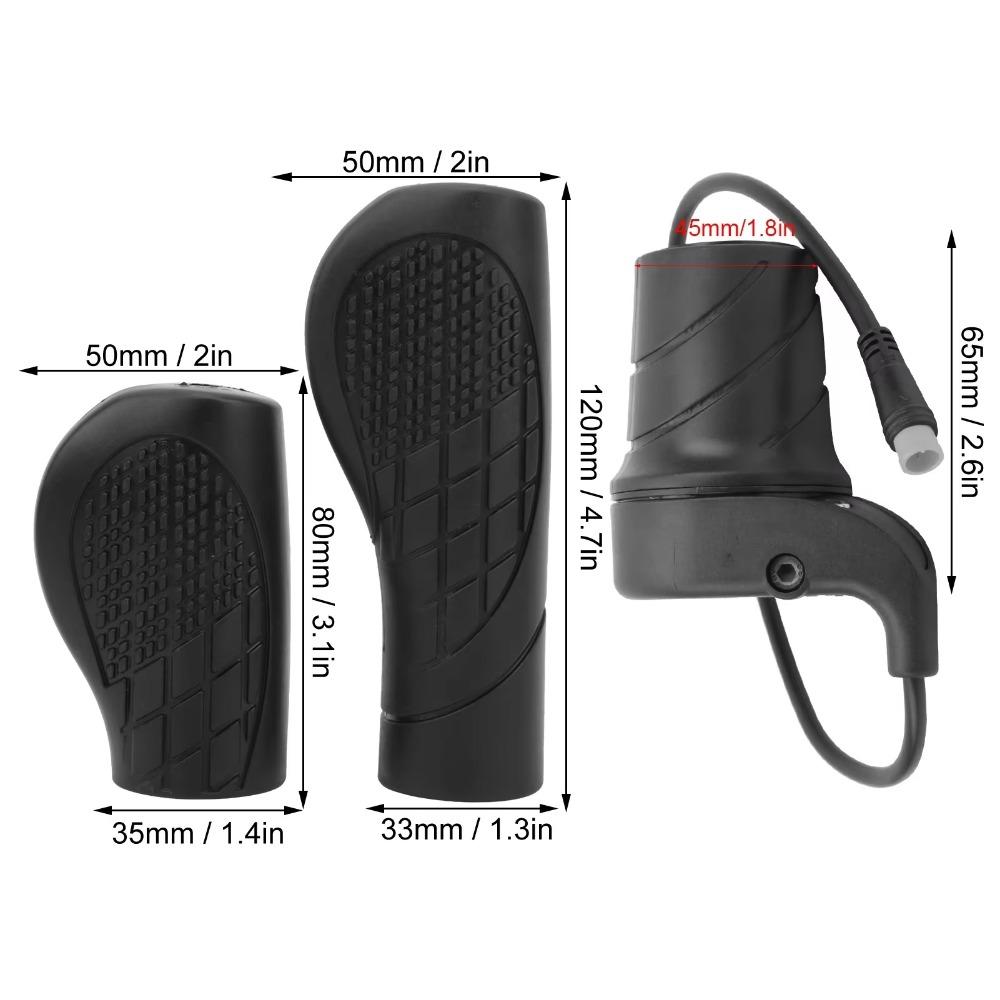 WP Connector Half Handle Twist Throttle for E-Bike Electric Scooter Electric Bike Modified Part