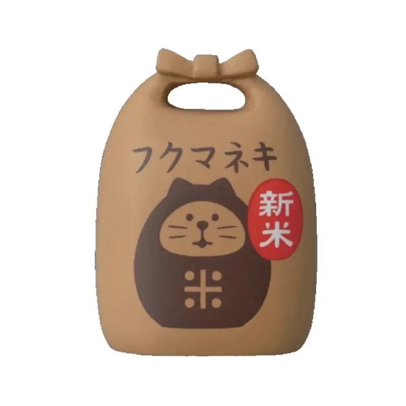 Japanese Harvest Season Scene Decoration ZAKKA Fashion Play Gift Scarecrow Cat Toy DIY Resin Craft Small Decoration