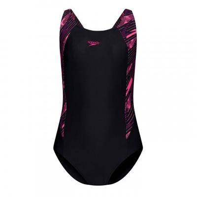 Girls Hyperboom Splice Shattered One Piece Swimsuit