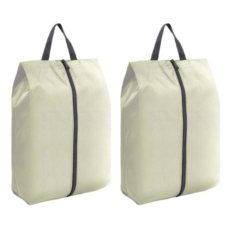 

Multipurpose Cloth Organizer Shoe Storage Bag with Carry Handle Practical Dustproof Perfect for Gym Sports Trip белый