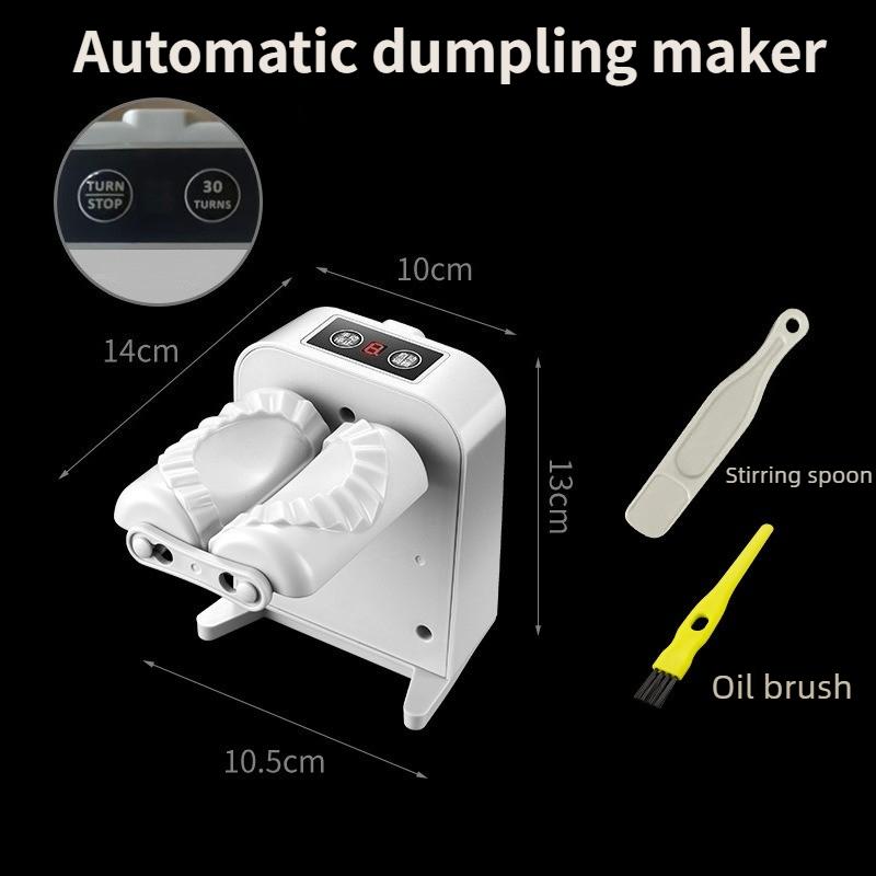 Fully automatic edge pressing dumpling maker, small dumpling machine for household kitchen, portable lazy dumpling maker tool