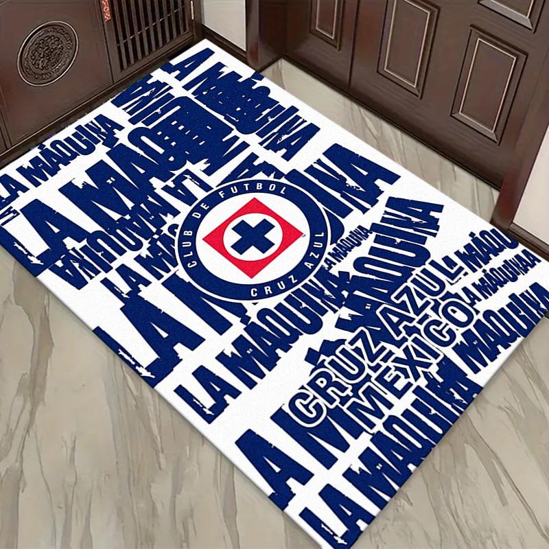 Cruz Azul Carpet Rug for Living Room Bedroom Home Sofa Decoration,Kids play Non-slip Floor Mat