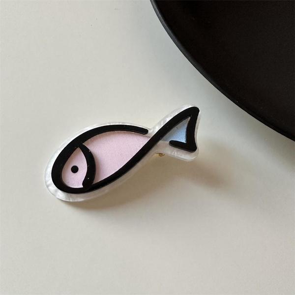 5 stücke Niedliche Kleine Fischgräte Haarnadel Stil Ente Mund Clip Design Sinn Bang Seite Clip Gebrochen Haar Clip Haar Zubehör