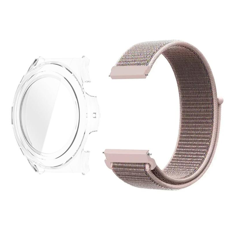 Nylon Loop Strap with TPU Case for Amazfit Cheetah Pro Cheetah Arround Replacment Watchband