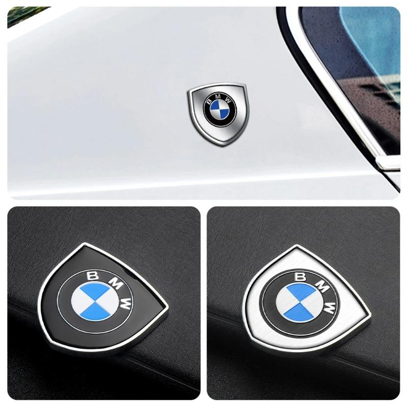 3D Metall Auto Logo Emblem Plakette Auto Styling Aufkleber Automobile Für BMW E46 E90 F10 E87 E36 F20 E92 Serie 1 Autozubehör