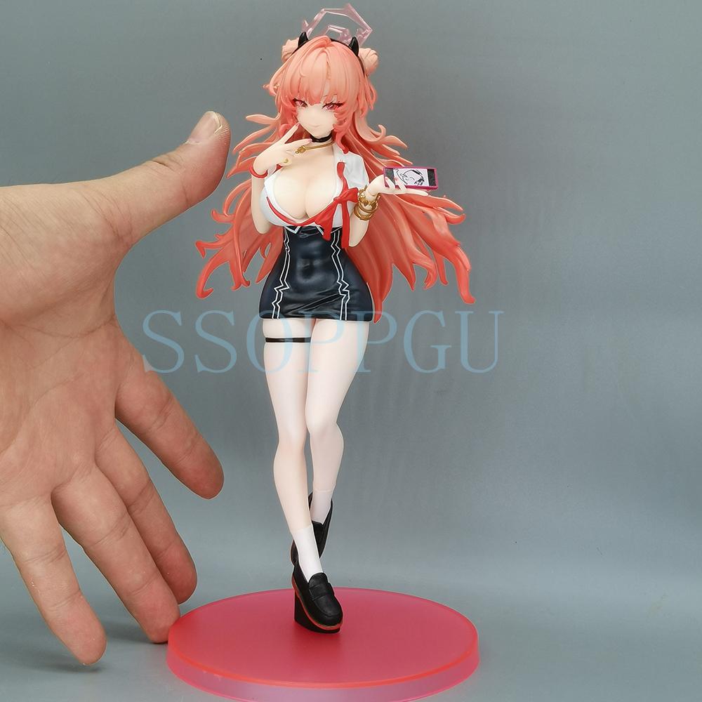 22cm Blue Archive Figure Yozakura Kirara Animation Girl POLYVINYL CHLORIDE Action Figure Plaything Blue Archive Figure Game Statue Collector Miniature