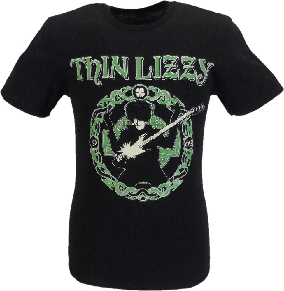 Unisexs Thin Lizzy Celtic Ring With Back Print Officially Licensed T Shirts S