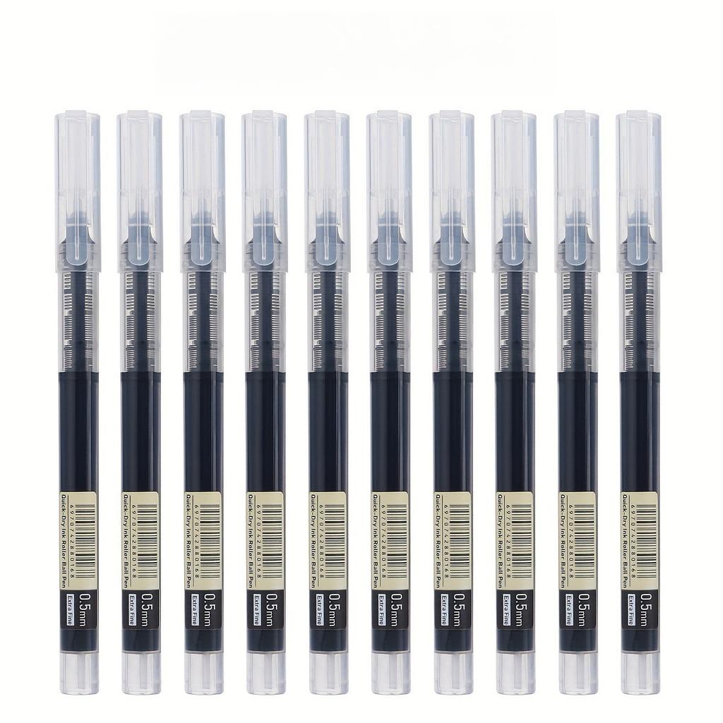Direct Liquid Quick Drying Ballpoint Pen, 0.5mm. Neutral Pen for Exam Writing and Homework, Neutral Pen for School Office Writing Stationery