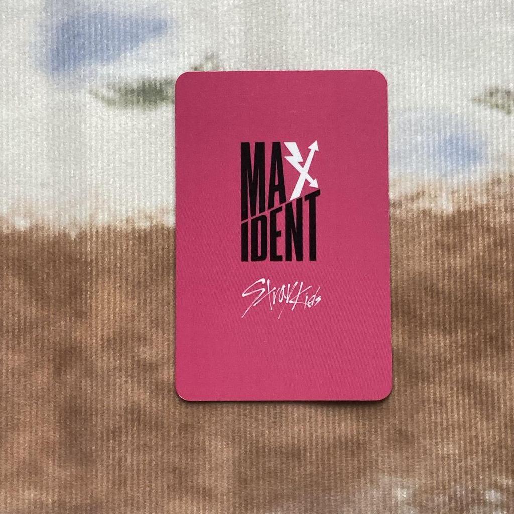 [USED] Stray Kids Reno MAXIDENT Pre-recorded trading card