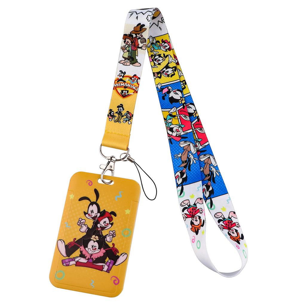 Anime Minnie Mickey Mouse Krkový popruh Šnúrka na kľúče Šnúrka Držiak na ID kartu Šperkové dekorácie Kľúčenka na doplnky Darčeky