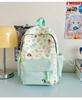 Schoolbag New High-value Japanese Ins Fresh and Sweet Polka Dot Contrasting Color Backpack Junior High School Students Lightweight Large-capacity 
