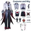 Arlecchino The Knave Cosplay Costume Genshin Impact  Fatui Harbinger Wig Set Servant Snezhnaya Halloween Costumes For Women