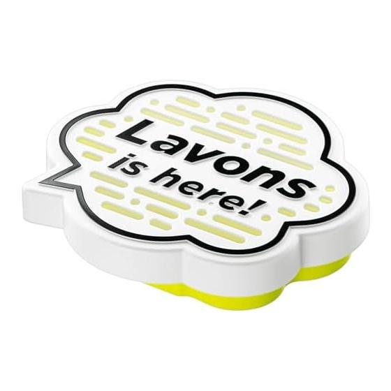 Lavons Lavon de Boon [Car Under Seat Air Freshener] Freestanding Gel Large Capacity Shiny Moon 175g