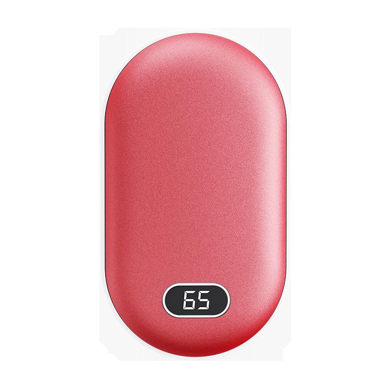 Rechargeable Digital Display Magnetic Hand Warmer & Power Bank