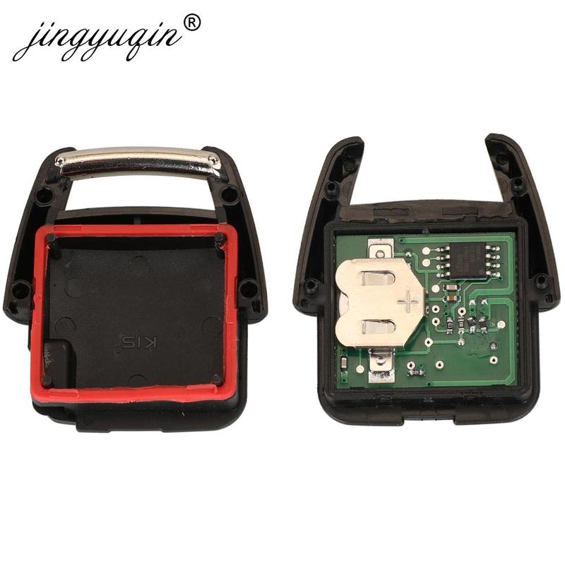 jingyuqin 2Button Remote Car Key Control For Chevrolet AGILE (BRASIL) 2009-2011 Classic Opel Corsa Astra Celta Zafira 434Mhz