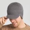 Men's Winter Ear Protection Knitted Hat Outdoor Cycling Warm Leisure Fashion Hat Motorcycle Equipment