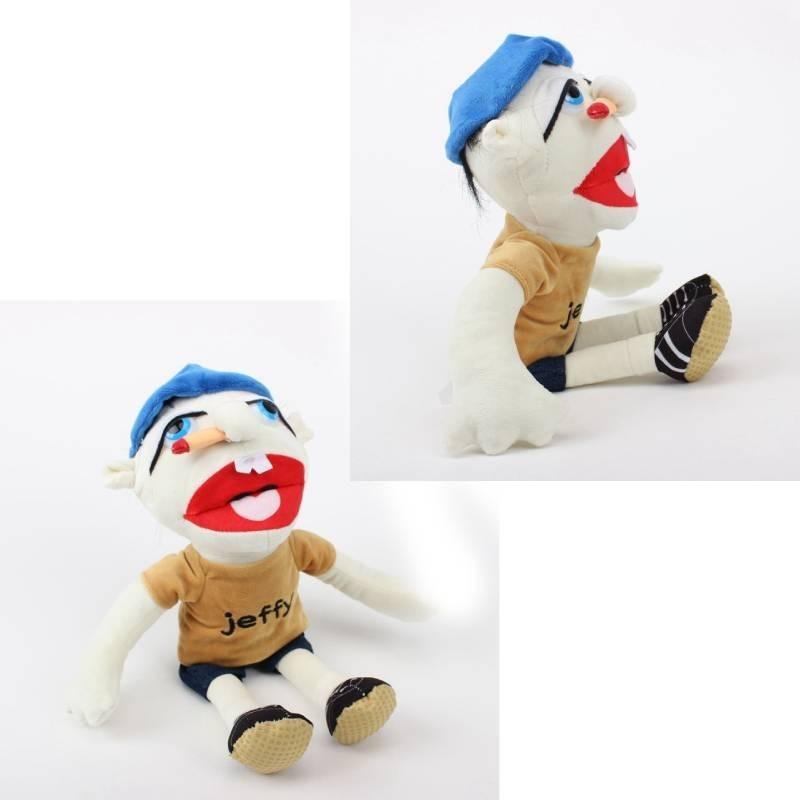 Quirky Jeffy Cartoon Plush Puppet Hand Puppet For Creative Play And Parent Child Interaction