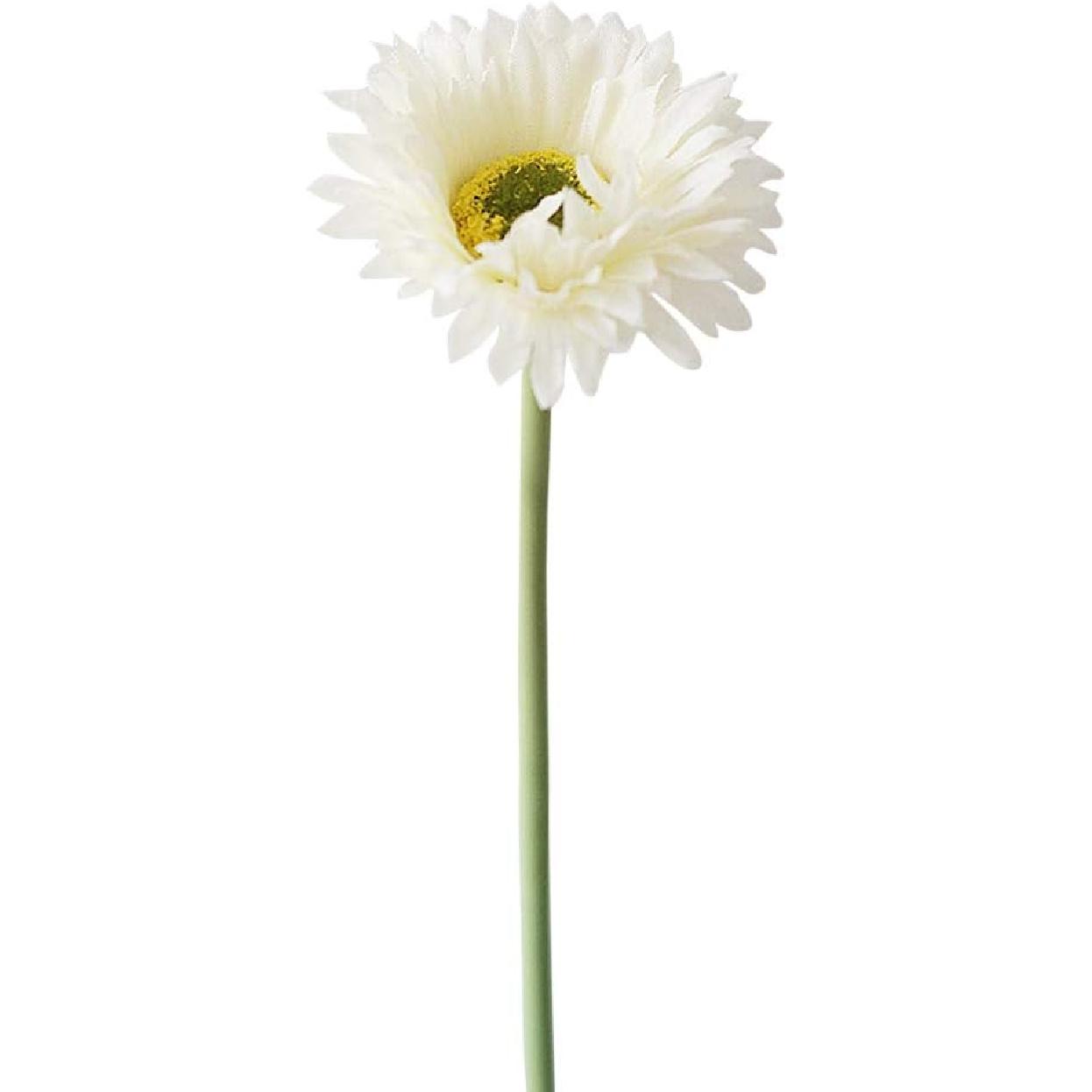 

10 шт. Шелковые ромашки Искусственные цветы Искусственные герберы Головки цветов ромашки для свадебного украшения Домашнее украшение белый