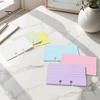 Assorted Color File Card 300/600Pcs Colored Rotary Refills, 2-1/4" X 4" Business Cards 6 Kit, Blank Lined Note Replacement Set