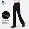 Navigare Girls' Elastic Slimming Flare Pants