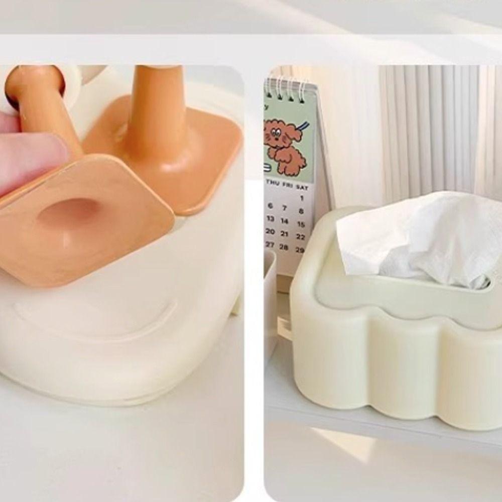 Exquisite Tissue Box Creative Napkin Storage Box Desktop Decoration Paper Box  Banquet