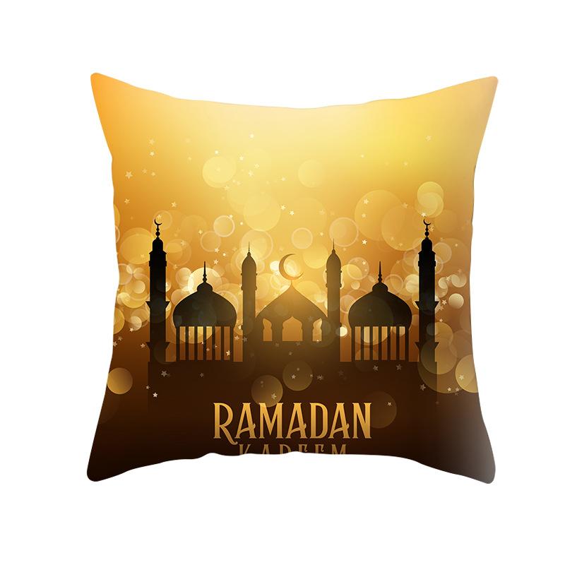EID Mubarak Decor Cushion Cover Ramadan Decorations Home Islamic Muslim Decor