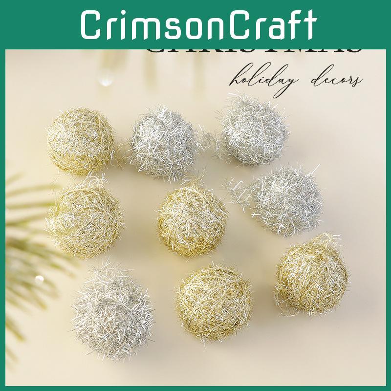 Christmas Yarn Ball Crafts For Festive Tree Hanging Decor Diy Supplies