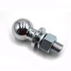 50Mm Premium Tow Ball for Trailer Coupling 5000Lbs Rated Load Sturdy Rear Trailer Parts Lightweight Easy Carry Hitch Pin