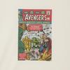 Small Planet Marvel Avengers 60th Anniversary Comic T-Shirt, White, Size M