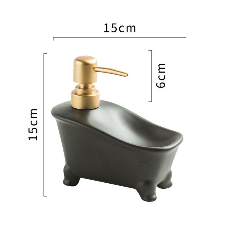 Schwarz/Weiß/Grün Badezimmer Flüssigseifenspender Hotel Apartment Haushalt Handwaschflüssigkeit Flasche Shampooflasche Seifenschale