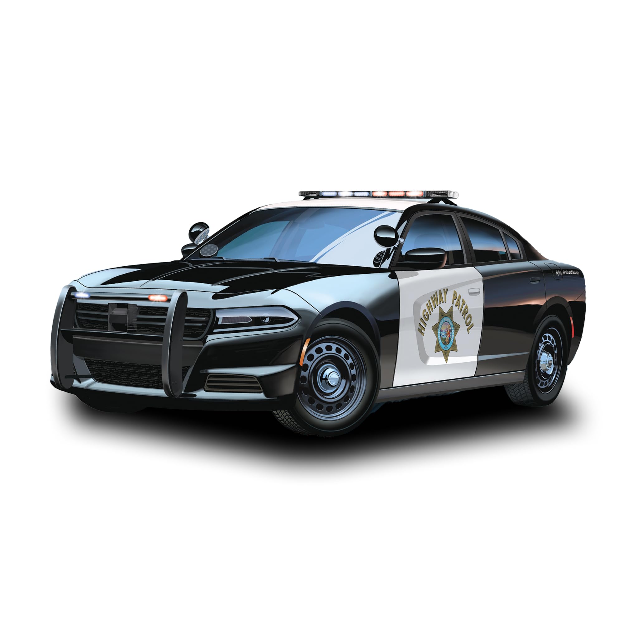 

Пластиковая модель полицейской машины AMT 2021 Dodge Charger Pursuit AMT1324 1/25