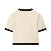 European and American Style, New Women's Clothing, Contrasting Color Short-sleeved Blazer, High-waisted Contrasting Color Casual Straight-leg Pants