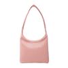 Woven pattern casual 2025 new trendy soft casual minimalist style retro tote shoulder bag