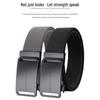 2025 Retro Leather Automatic Buckle Men's Belt - Trendy Design for Young Adults